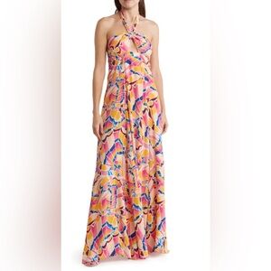 AFRM - Emerson Maxi Dress in Summer Butterfly (Small)